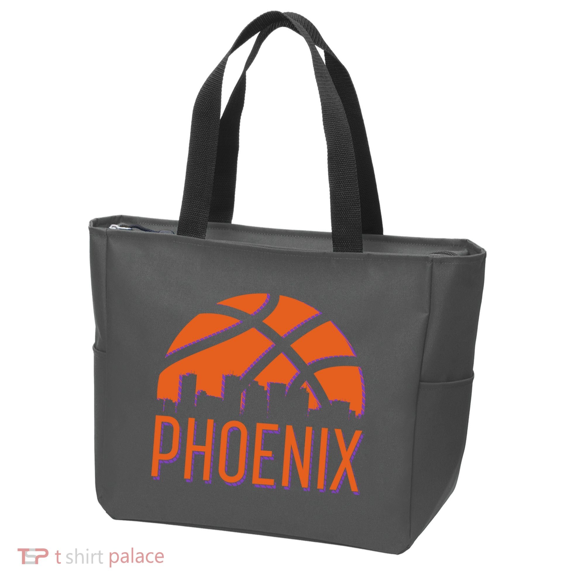 Phoenix Skyline Basketball Fan Tote Bag