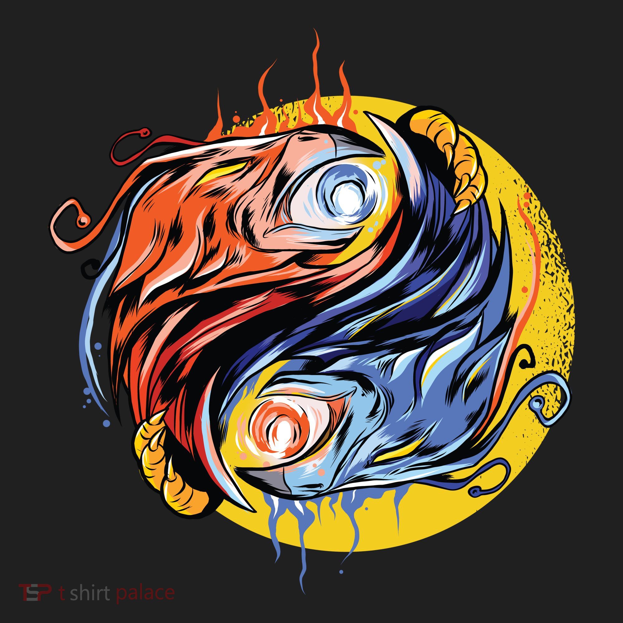 Phoenix Yin Yang Women's Sweatshirt
