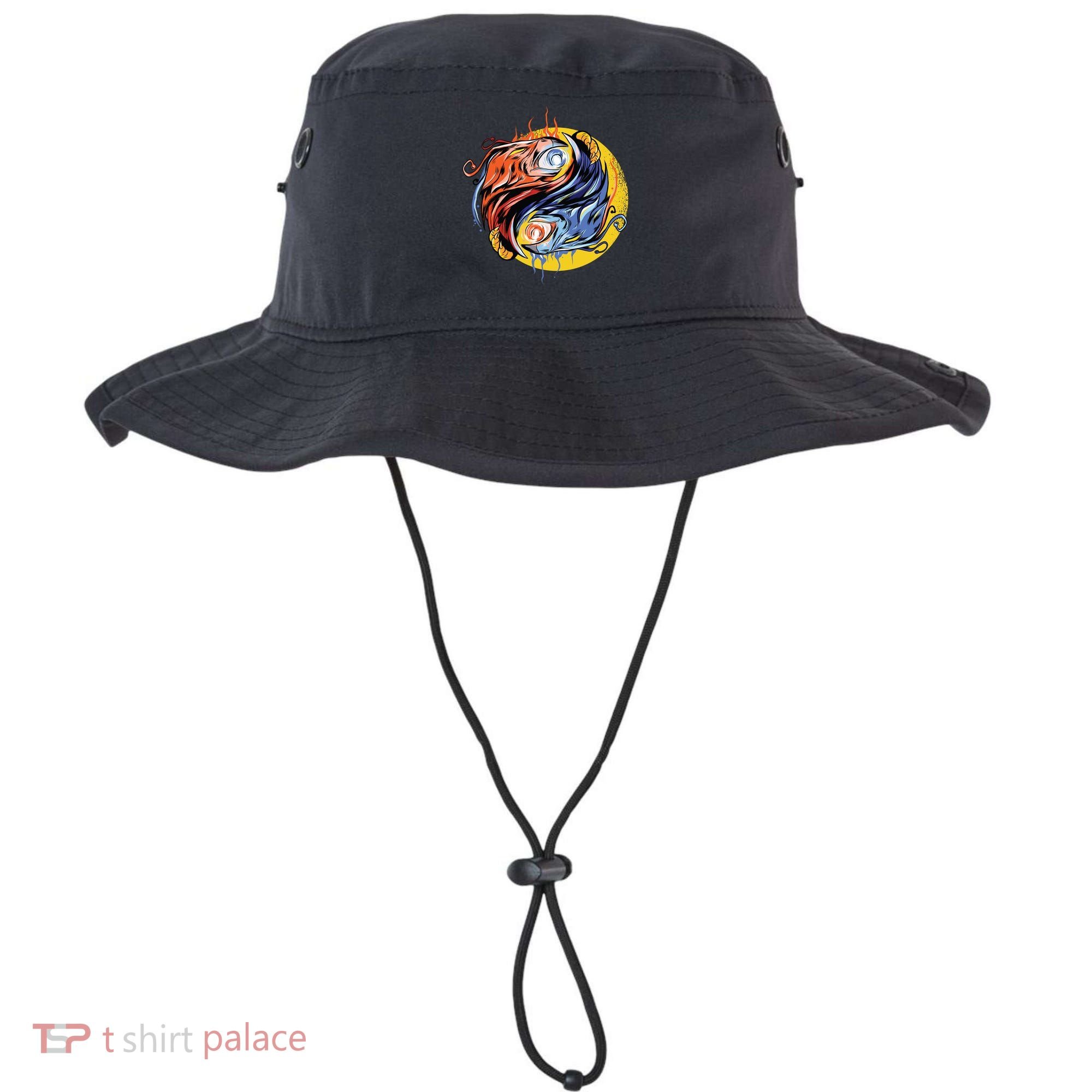 Phoenix Yin Yang Bucket Hat