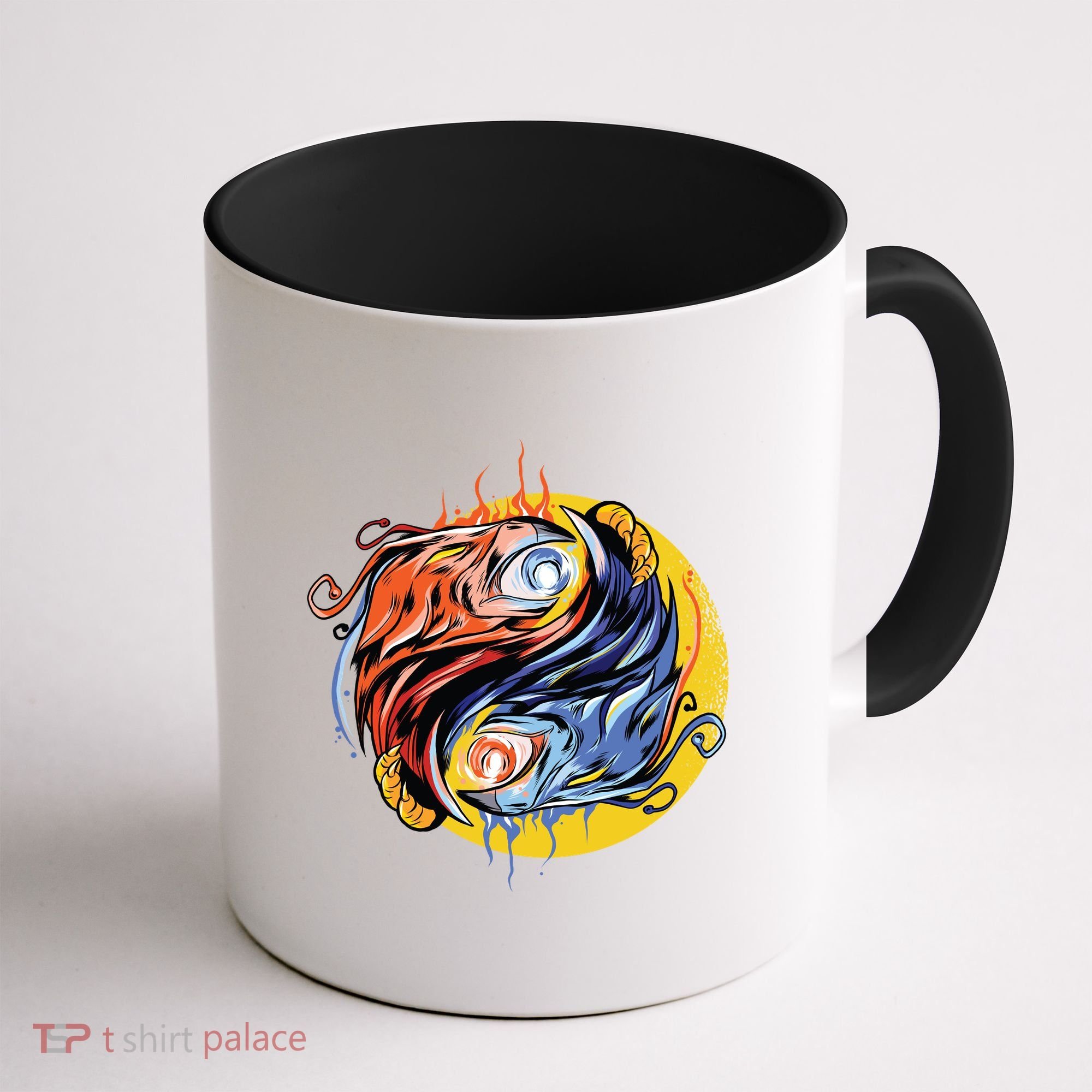 Phoenix Yin Yang Coffee Mug
