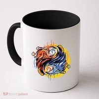 Phoenix Yin Yang Coffee Mug thumb 0