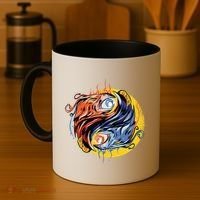 Phoenix Yin Yang Coffee Mug thumb 4