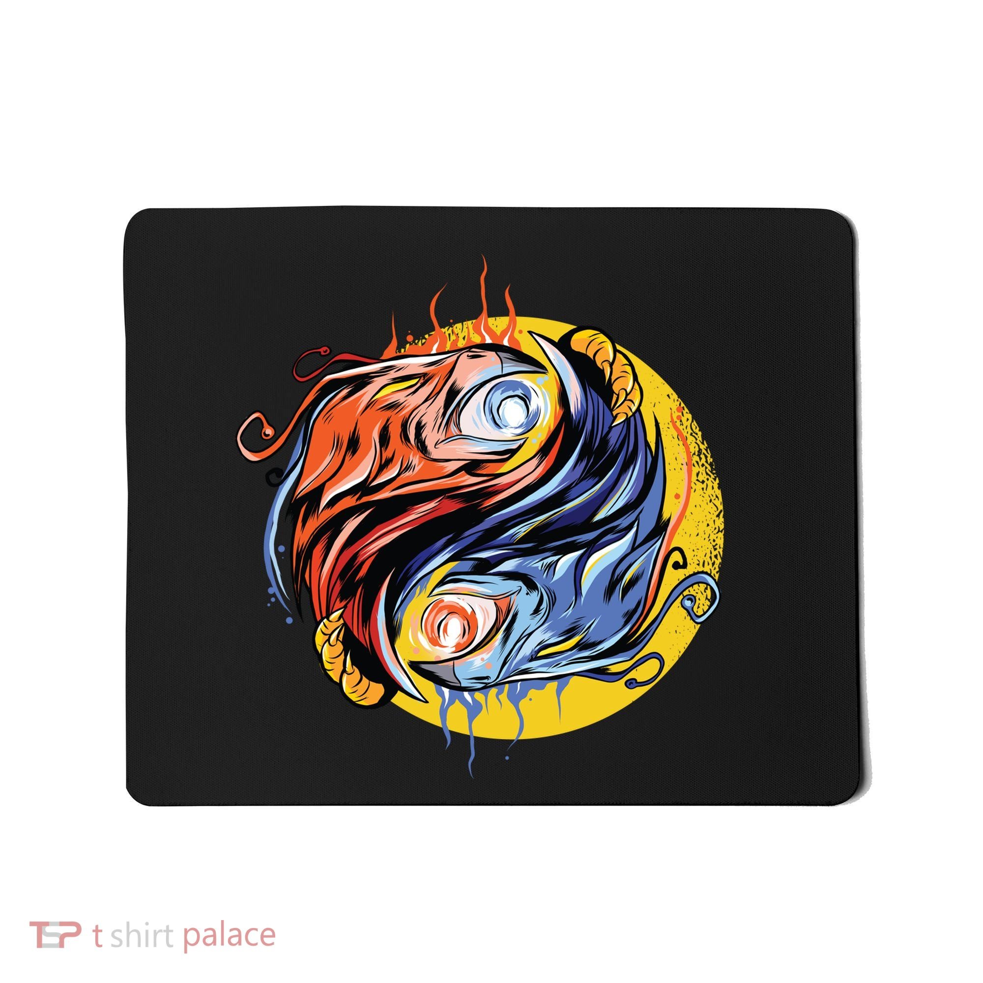 Phoenix Yin Yang Mousepad