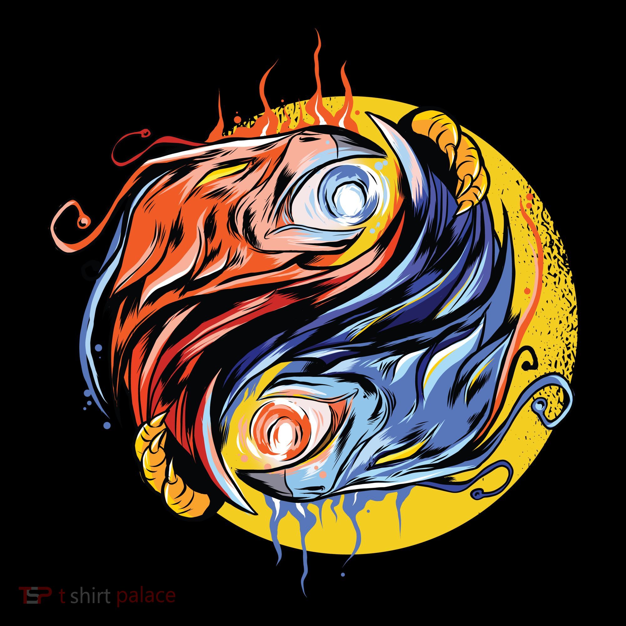 Phoenix Yin Yang Women's Tank Top