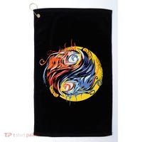Phoenix Yin Yang Golf Towel thumb 0