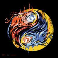 Phoenix Yin Yang Kids Hoodie thumb 5