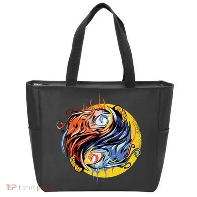 Phoenix Yin Yang Tote Bag