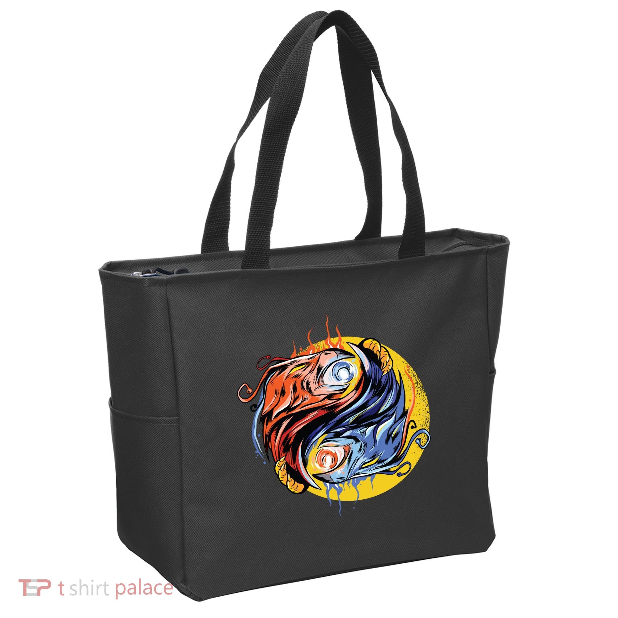 Phoenix Yin Yang Tote Bag