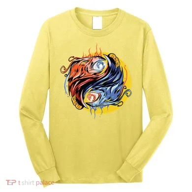 Phoenix Yin Yang Long Sleeve Shirt