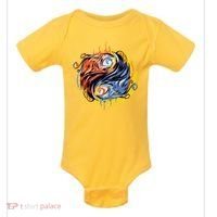Phoenix Yin Yang Baby Bodysuit thumb 0