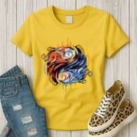 Phoenix Yin Yang Women's T-Shirt thumb 3