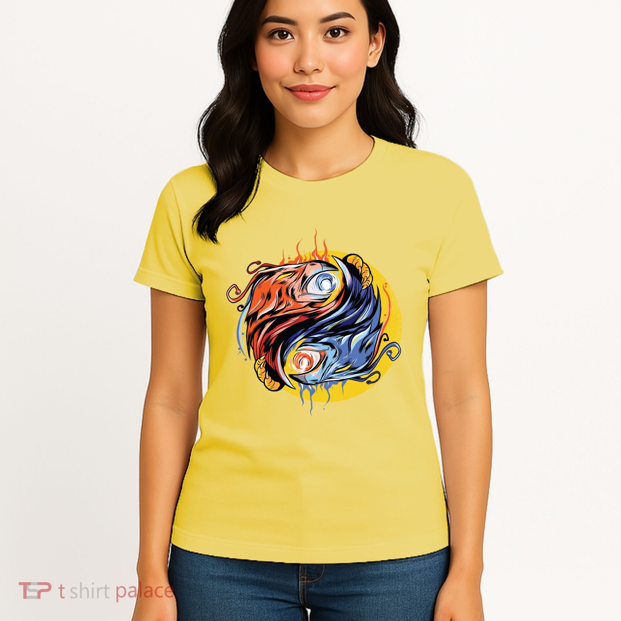 Phoenix Yin Yang Women's T-Shirt