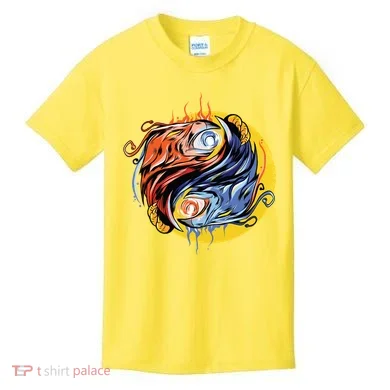 Phoenix Yin Yang Kids T-Shirt