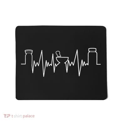 Pharmacists Heartbeat Pharmacy Tech Medical Student Mousepad