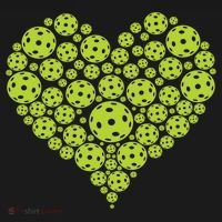 Pickleball Heart Professional Pickleball Game Players Great Gift Pajama Set thumb 2