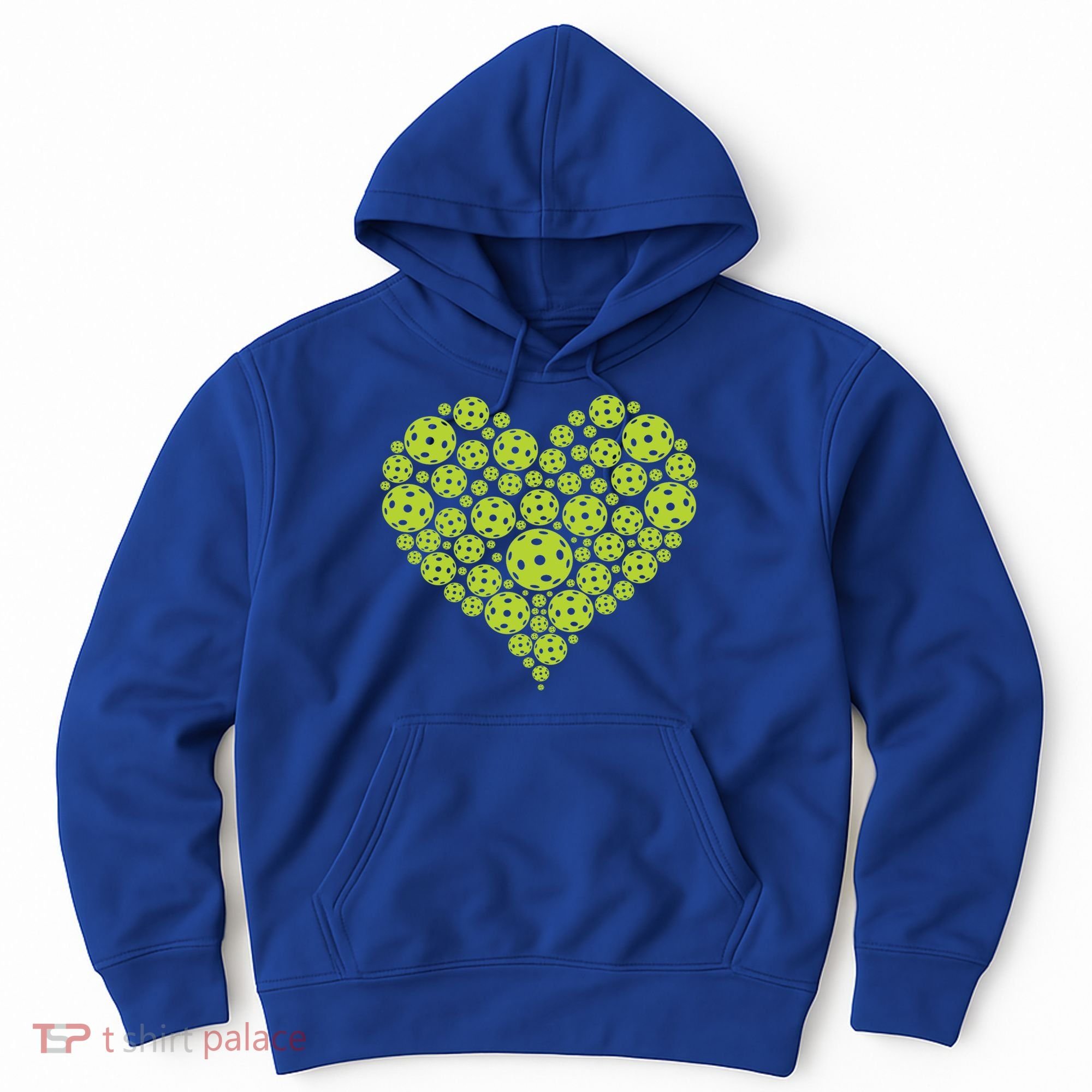 Pickleball Heart Professional Pickleball Game Players Great Gift Hoodie