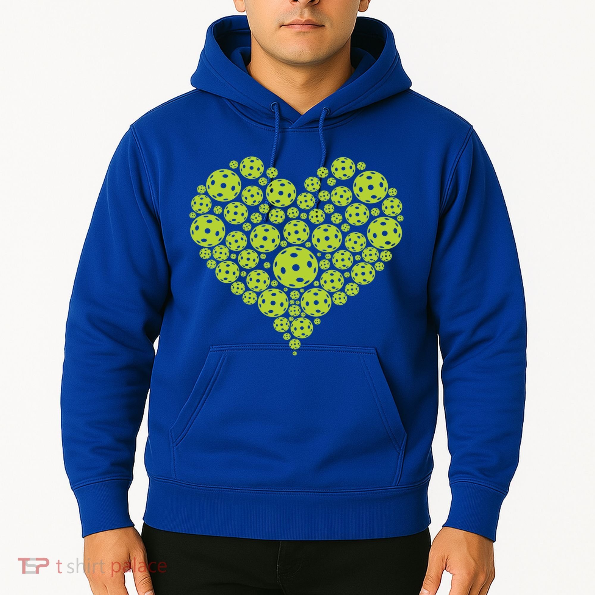 Pickleball Heart Professional Pickleball Game Players Great Gift Hoodie