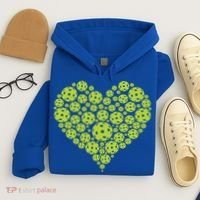 Pickleball Heart Professional Pickleball Game Players Great Gift Hoodie thumb 4