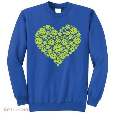Pickleball Heart Professional Pickleball Game Players Great Gift Sweatshirt