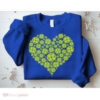 Pickleball Heart Professional Pickleball Game Players Great Gift Sweatshirt thumb 2
