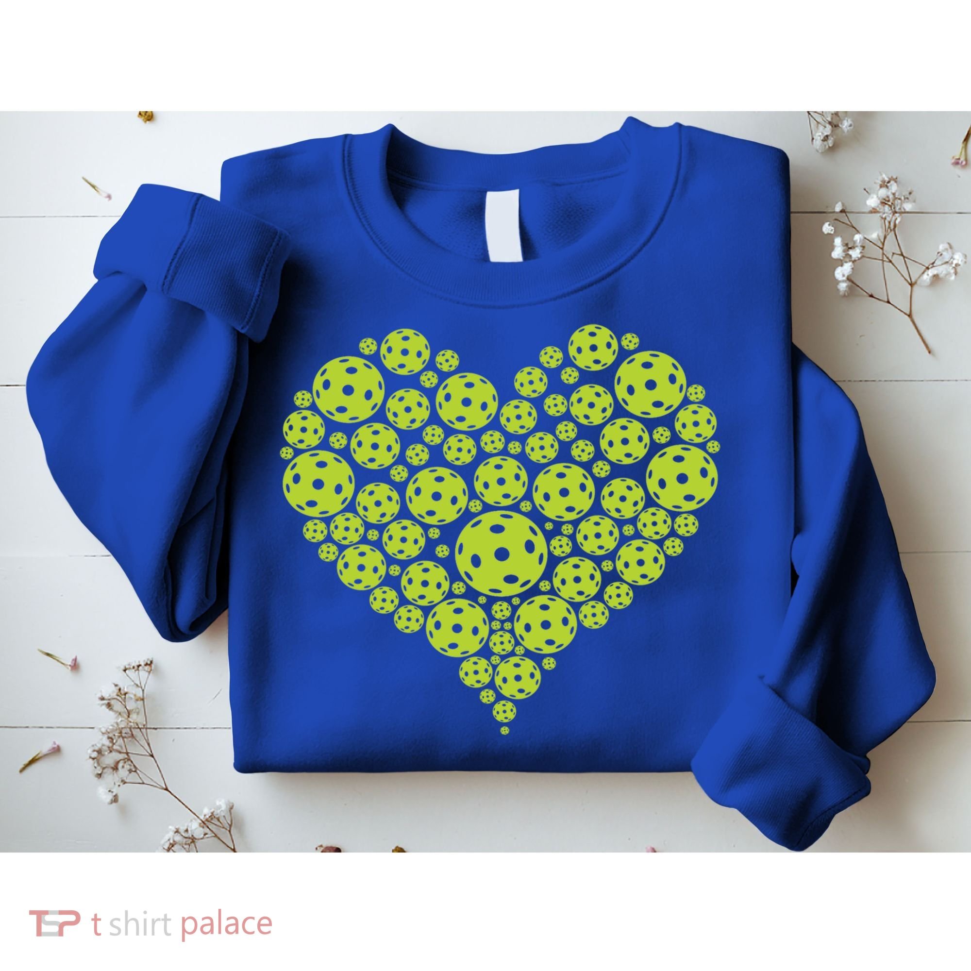 Pickleball Heart Professional Pickleball Game Players Great Gift Sweatshirt