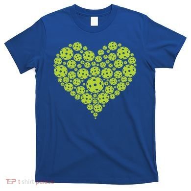 Pickleball Heart Professional Pickleball Game Players Great Gift T-Shirt