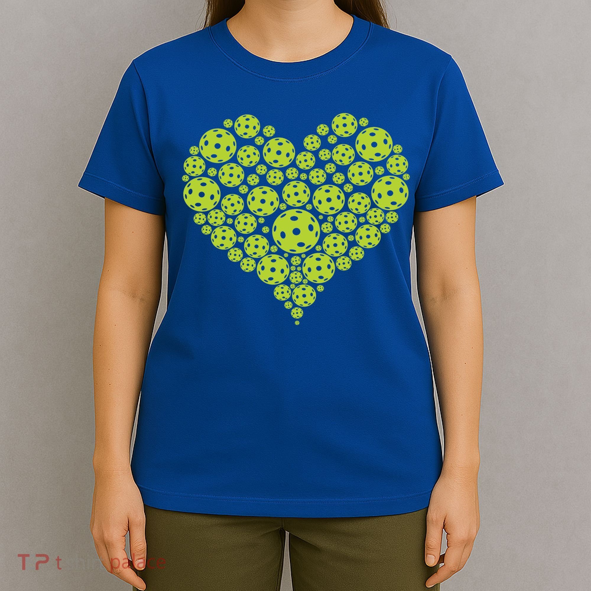 Pickleball Heart Professional Pickleball Game Players Great Gift T-Shirt