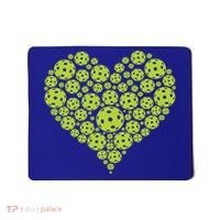 Pickleball Heart Professional Pickleball Game Players Great Gift Mousepad thumb 0