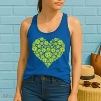 Pickleball Heart Professional Pickleball Game Players Great Gift Women's Tank Top thumb 2