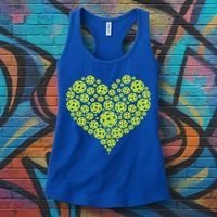 Pickleball Heart Professional Pickleball Game Players Great Gift Women's Tank Top thumb 3