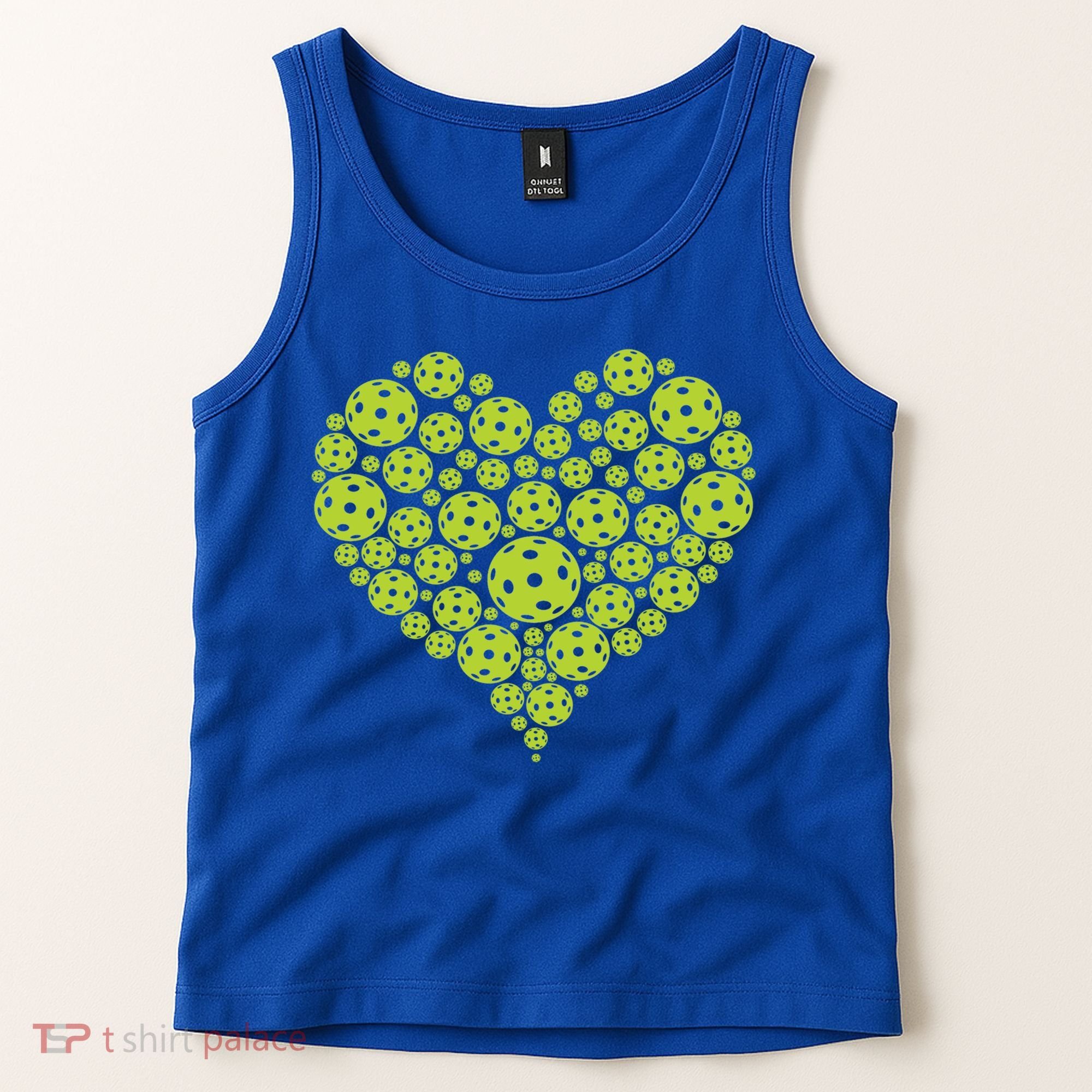 Pickleball Heart Professional Pickleball Game Players Great Gift Tank Top