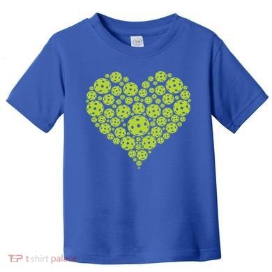 Pickleball Heart Professional Pickleball Game Players Great Gift Toddler T-Shirt
