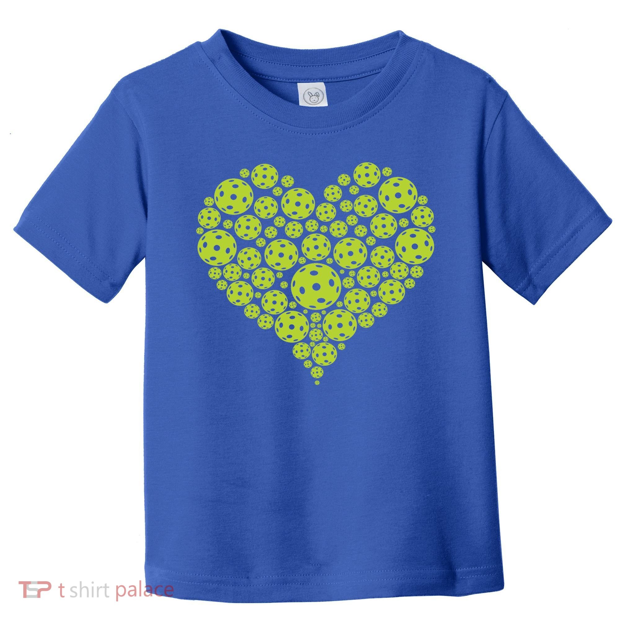 Pickleball Heart Professional Pickleball Game Players Great Gift Toddler T-Shirt