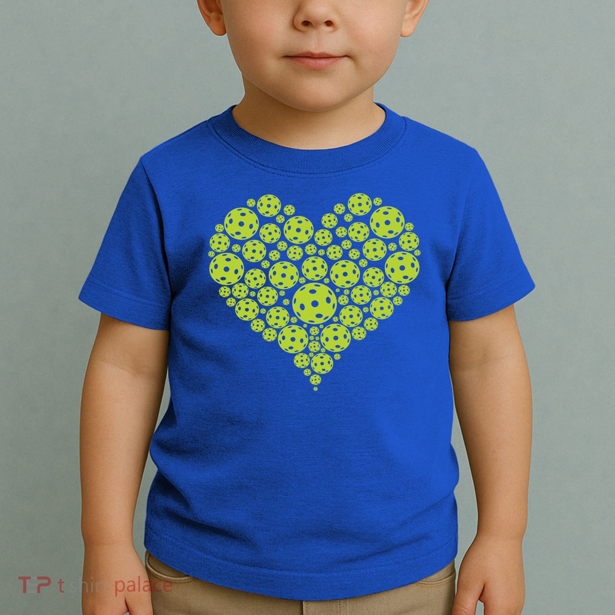 Pickleball Heart Professional Pickleball Game Players Great Gift Toddler T-Shirt