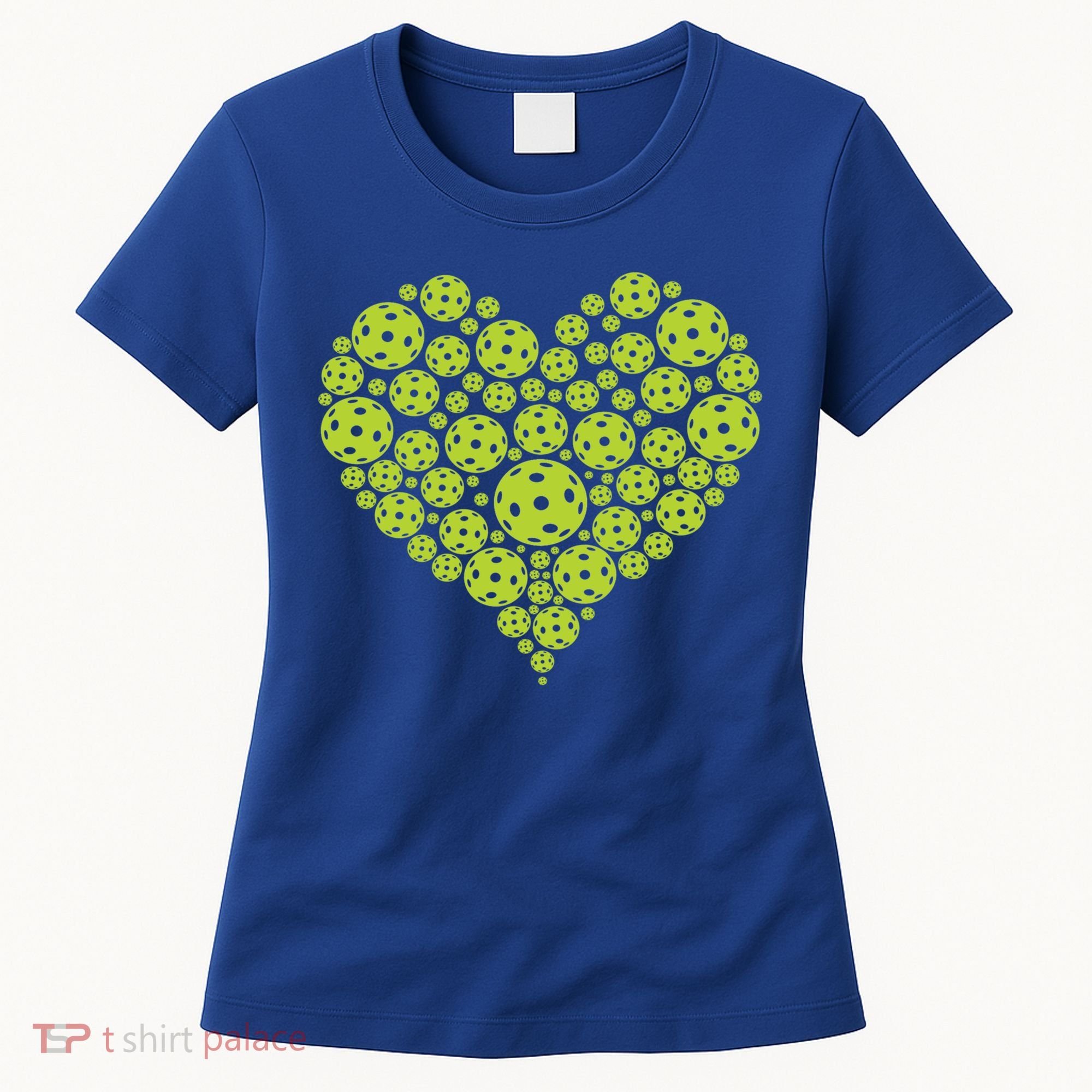 Pickleball Heart Professional Pickleball Game Players Great Gift Women's T-Shirt