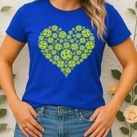 Pickleball Heart Professional Pickleball Game Players Great Gift Women's T-Shirt thumb 2