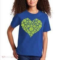 Pickleball Heart Professional Pickleball Game Players Great Gift Kids T-Shirt thumb 2