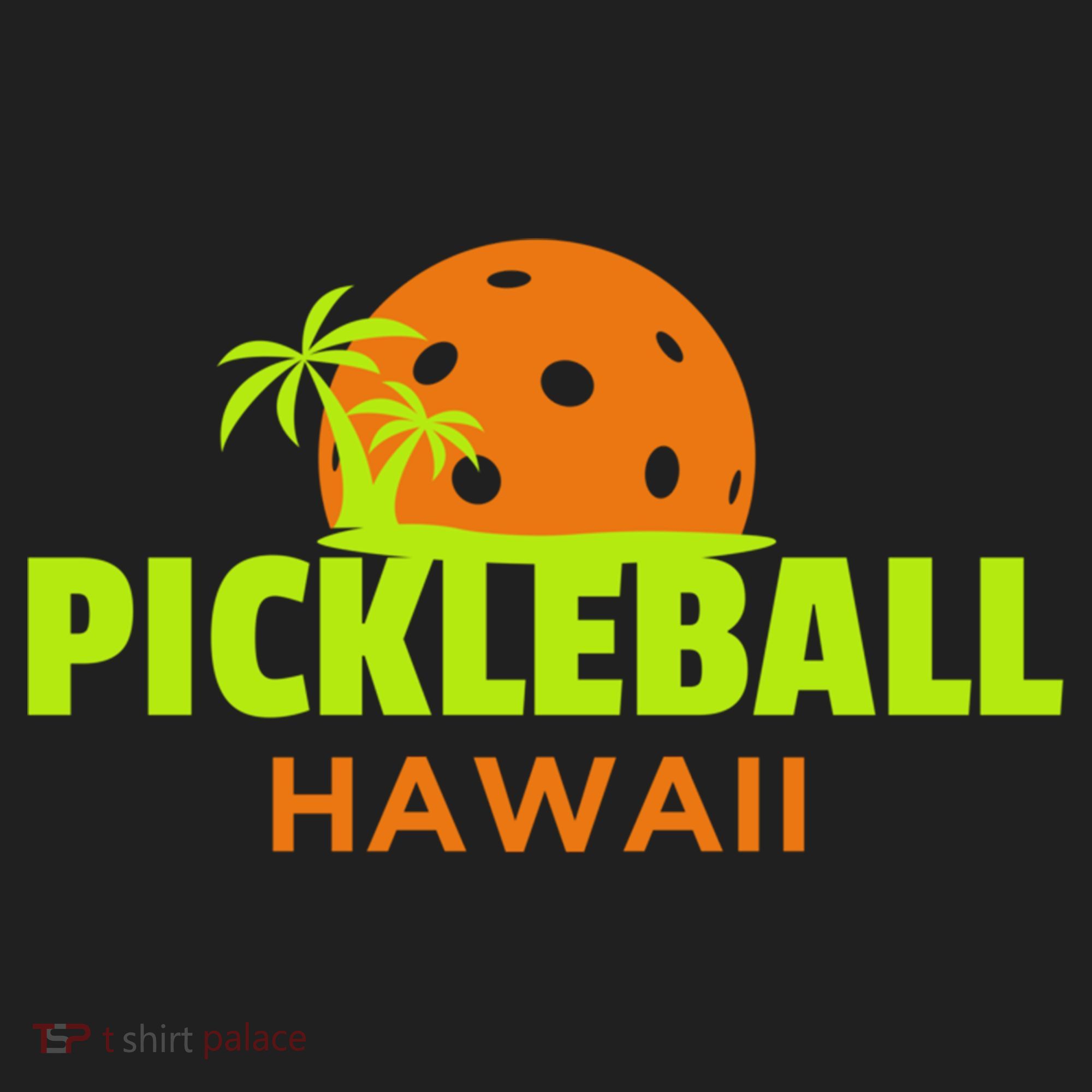 Pickleball Hawaii Palm Tree Gift Women's Sweatshirt