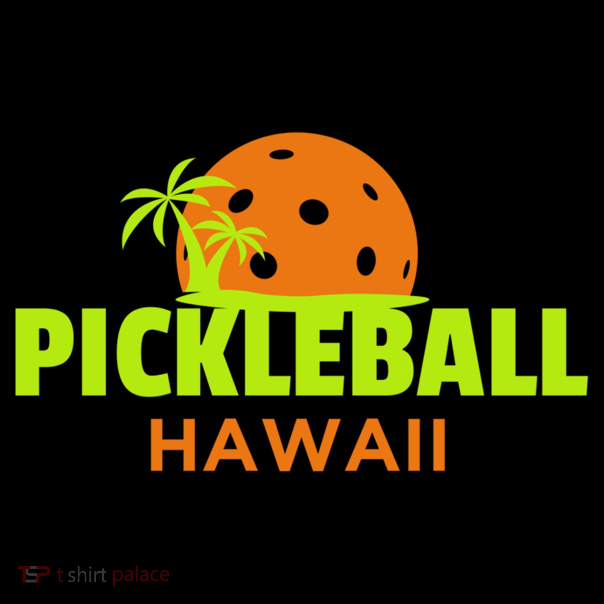 Pickleball Hawaii Palm Tree Gift Pajama Set