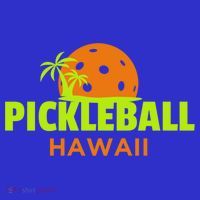 Pickleball Hawaii Palm Tree Gift Polo thumb 2