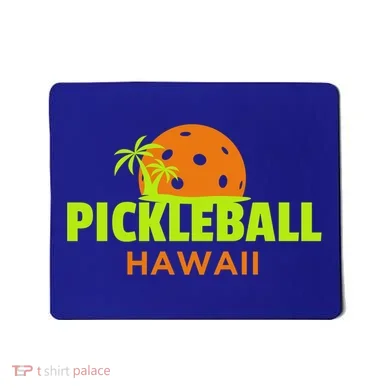 Pickleball Hawaii Palm Tree Gift Mousepad