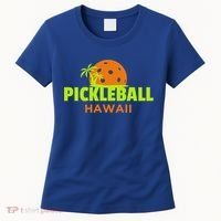 Pickleball Hawaii Palm Tree Gift Women's T-Shirt thumb 0