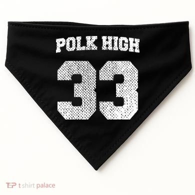 Polk High USA-Made Doggie Bandana