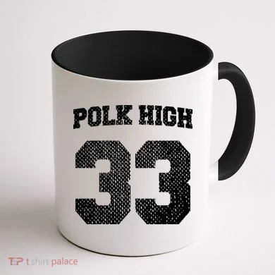 Polk High Coffee Mug back