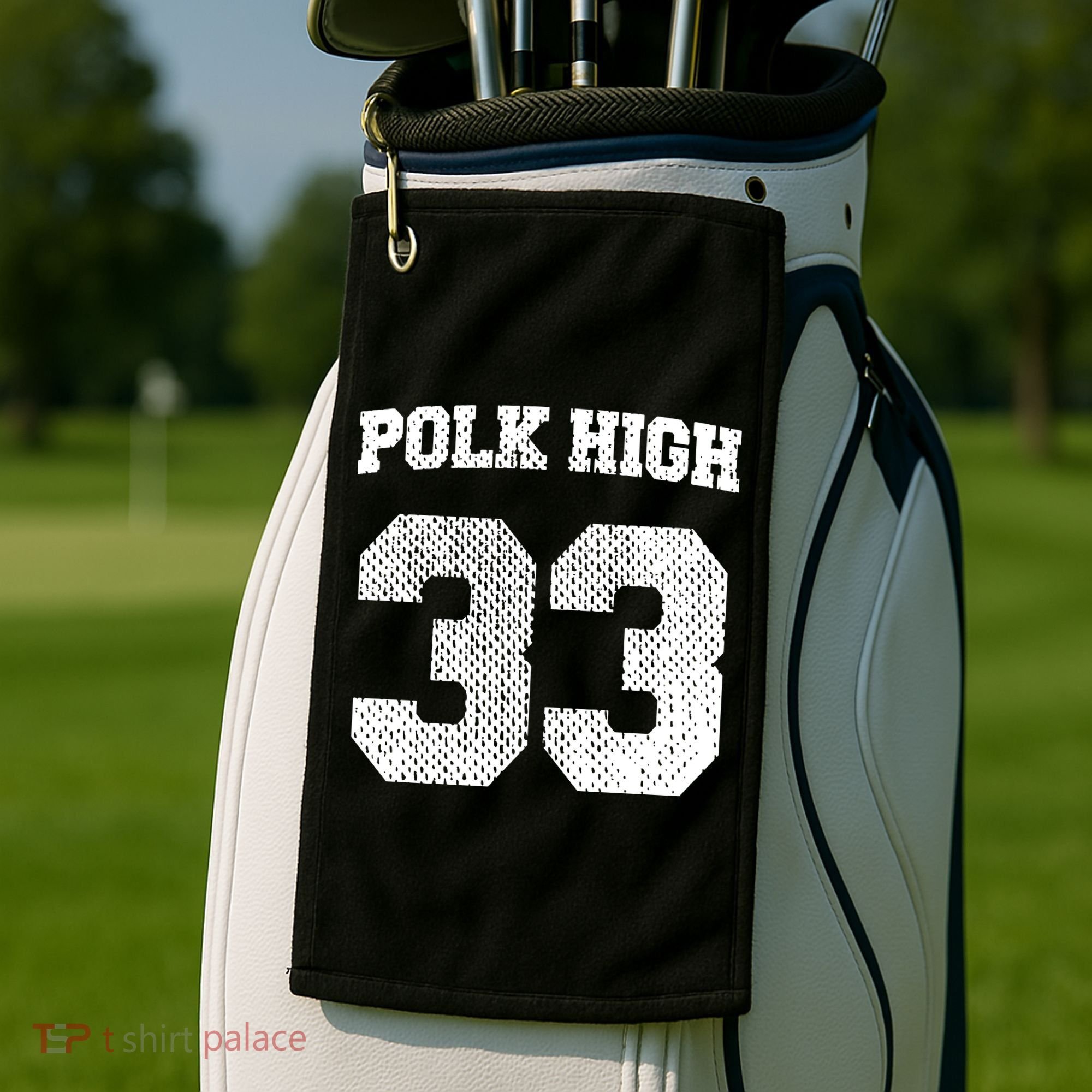Polk High Golf Towel