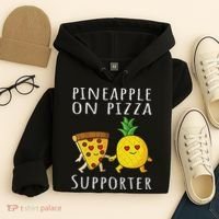 Pizza Hawaii Pineapple Food Pineapple On Pizza Supporter Hoodie thumb 4