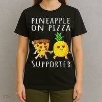 Pizza Hawaii Pineapple Food Pineapple On Pizza Supporter T-Shirt thumb 4