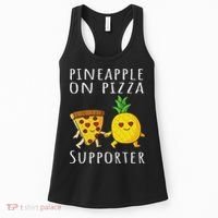Pizza Hawaii Pineapple Food Pineapple On Pizza Supporter Women's Tank Top thumb 0