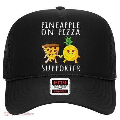 Pizza Hawaii Pineapple Food Pineapple On Pizza Supporter Hat