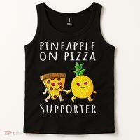 Pizza Hawaii Pineapple Food Pineapple On Pizza Supporter Tank Top thumb 2